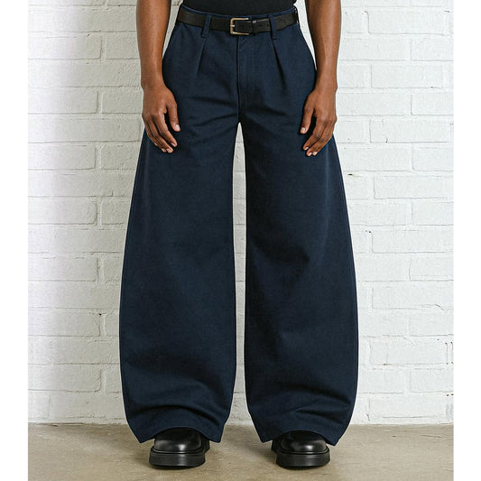 Custom Men's High Waist Dress Pants Formal Casual Suit Trousers