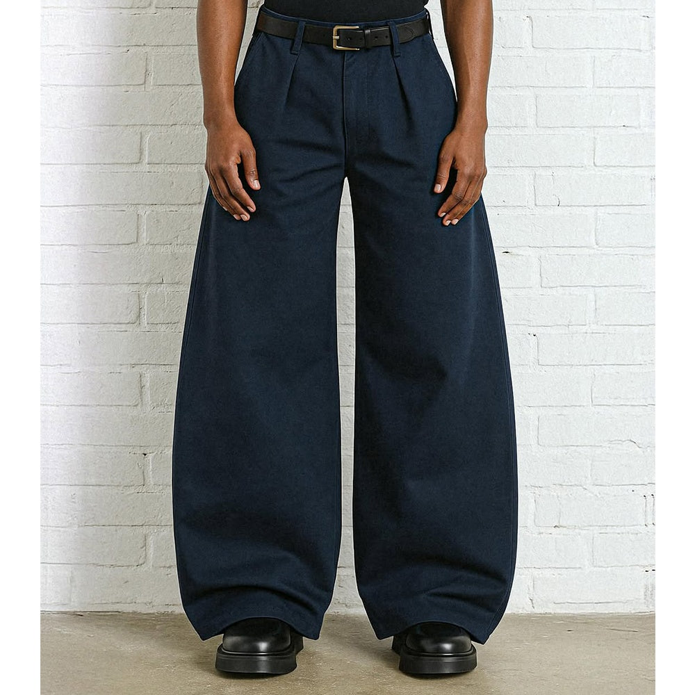 Custom Men's High Waist Dress Pants Formal Casual Suit Trousers